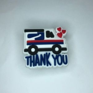 5/$10 Thank you crocs charm/jibbitz